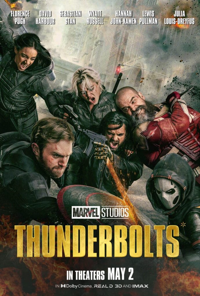 Thunderbolts poster 4k hd 2025 by mrandrew7w7 djj3xys fullview