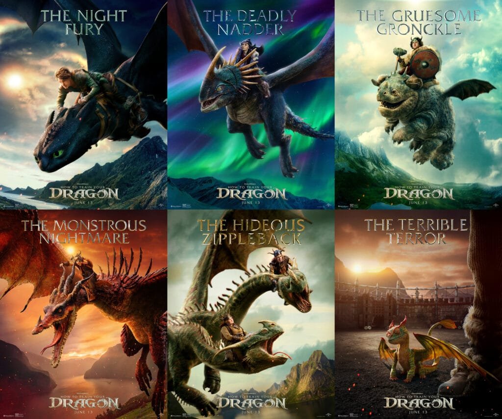 How to train your dragon 2025 official character posters v0 50obxinx39re1